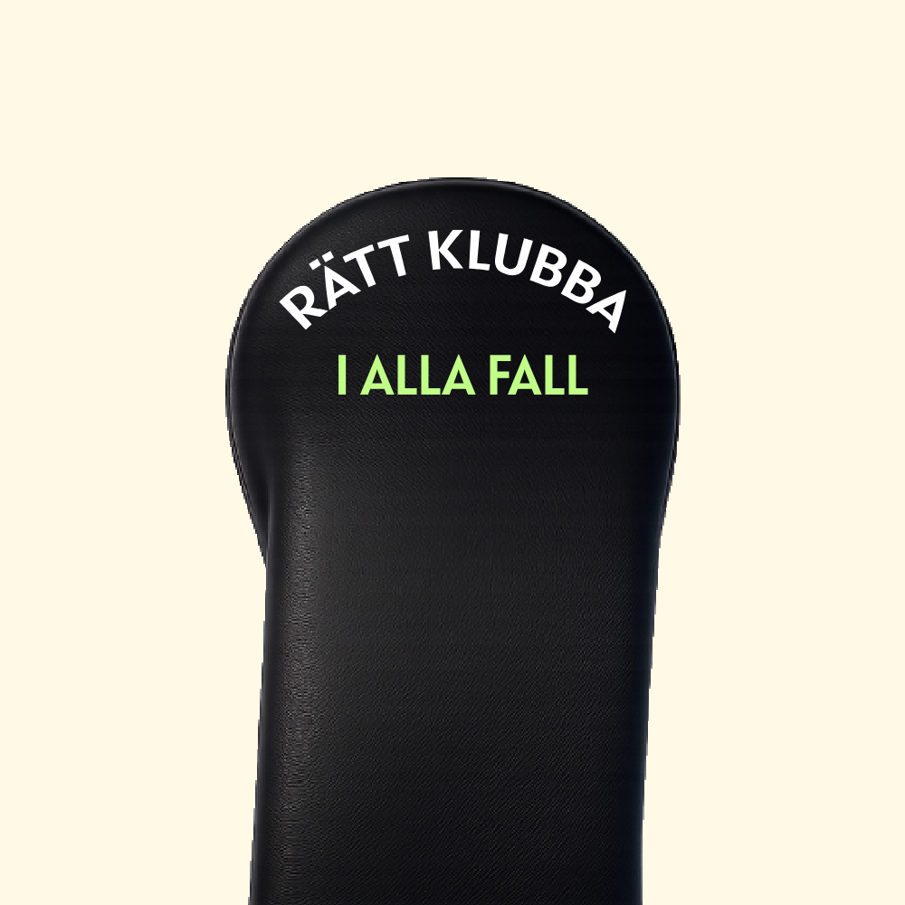 Rätt klubba i alla fall Driver Headcover